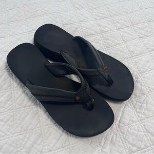 Rafters Black Flip-Flops